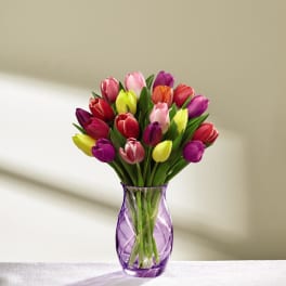 The FTD Spring Tulip Bouquet by Better Homes and Gardens - Deluxe