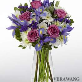 Vera Wang Sweet Sophistication Bouquet - VASE INCLUDED