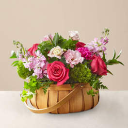 Radiance in Bloom Basket
