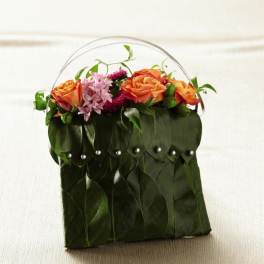 FTD Notions Floral Purse