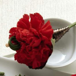 FTD Red Carnation Boutonniere