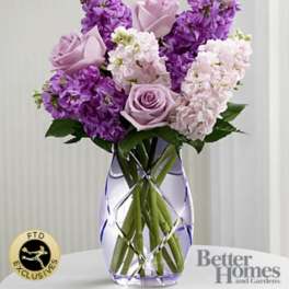 The FTD® Sweet Devotion™ Bouquet by Better Homes and Gardens® -CUT GLASS VASE INCLUDED