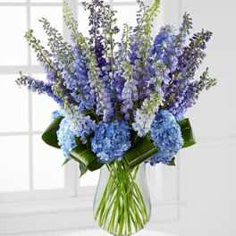 Honestly Luxury Delphinium & Hydrangea Bouquet