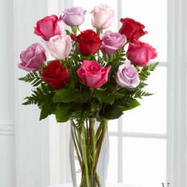 The FTD® Captivating Color™ Rose Bouquet by Vera Wang