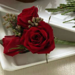 FTD Red Spray Rose Boutonniere