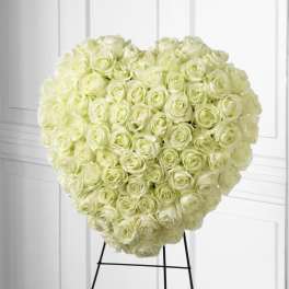 FTD Elegant Remembrance Standing Heart