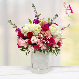 Perfectly pink by Atlanta's Finest Flowers