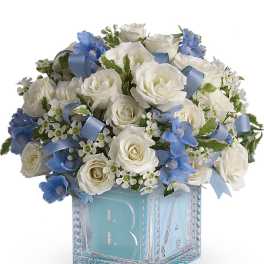 Baby's First Block by Teleflora - Blue