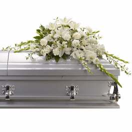 Bountiful Memories Casket Spray