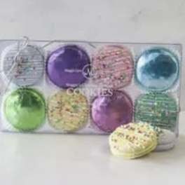 Spring 8pc Chocolate Covered Cookies