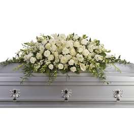 Purity and Peace Casket Spray