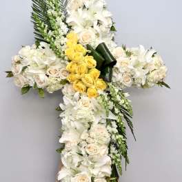 Heart of Gold Cross