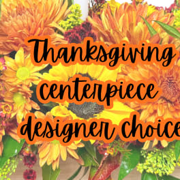 Thanksgiving centerpiece designer choice