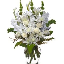 PEACEFUL COMFORT) Flowers Sent to the Home