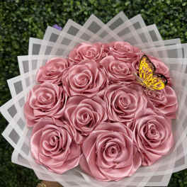 PINK SILK BOUQUET