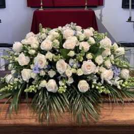 Tranquil Tribute Casket Spray