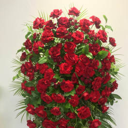 Red Rose Spray
