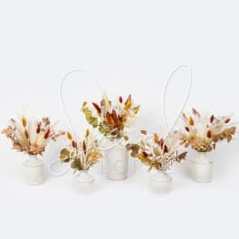 Everlasting Bud Vases- Autumn