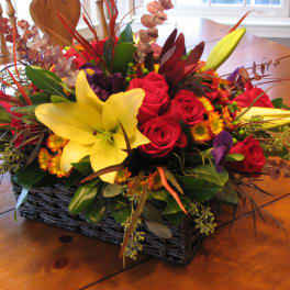 Autumn Glow Basket
