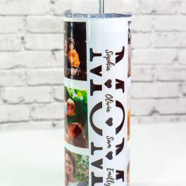 Personalized Photo Tumbler 20 6 Photos