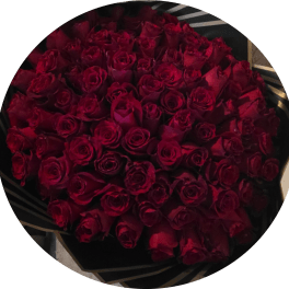 100Red Roses