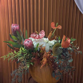 Golden Pumpkin Bloom