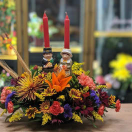 Festive Fall Centerpiece (Designer Choice)