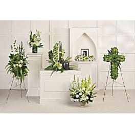 Teleflora's Tranquil Peace Collection