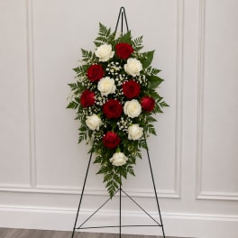 Small Rose Hanging Spray