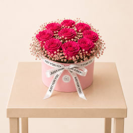 Preserved Roses in a Box