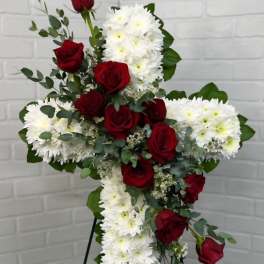 Hope and Honor Cross Easel