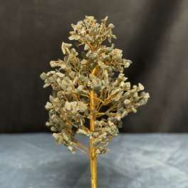 12" Natural Green Jade Lucky Tree