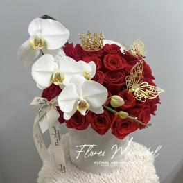 Luxe rose orchid box