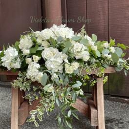 Field of Blooms Casket Spray