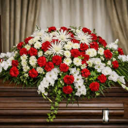 Graceful Casket Spray