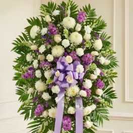 LAVENDAR AND WHITE SPRAY