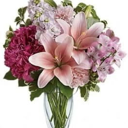 Blush Of Love Bouquet