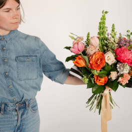 Summer Sunshine Deluxe Hand-Tied Bouquet