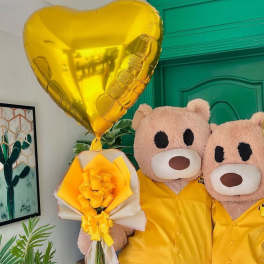 Lovely yellow