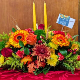 Long and Low centerpiece