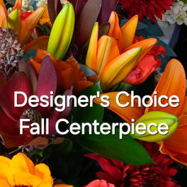 Florist's Choice Fall Mix Centerpiece.