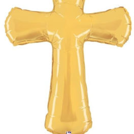 44" JUMBO Cross Mylar