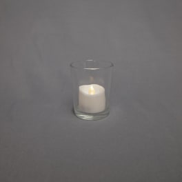 2.5" Plain Glass Votive