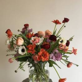 BP40 - Anemome & Rose Mix Arrangement