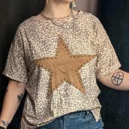 Oversized Cheetah Tee MARKED DOWN!