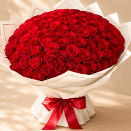 BOUQUET BUCHON OF 130 FLOWERS