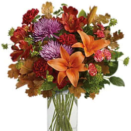 Teleflora's Fall Brights Bouquet