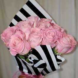 Blush Romance Rose Bouquet