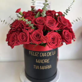 Radiant Red Rose Box