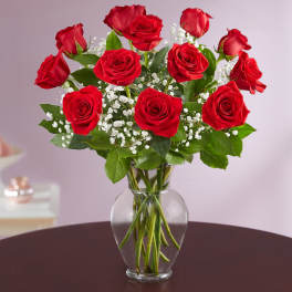 Rose Elegance Long Stemmed Red Roses